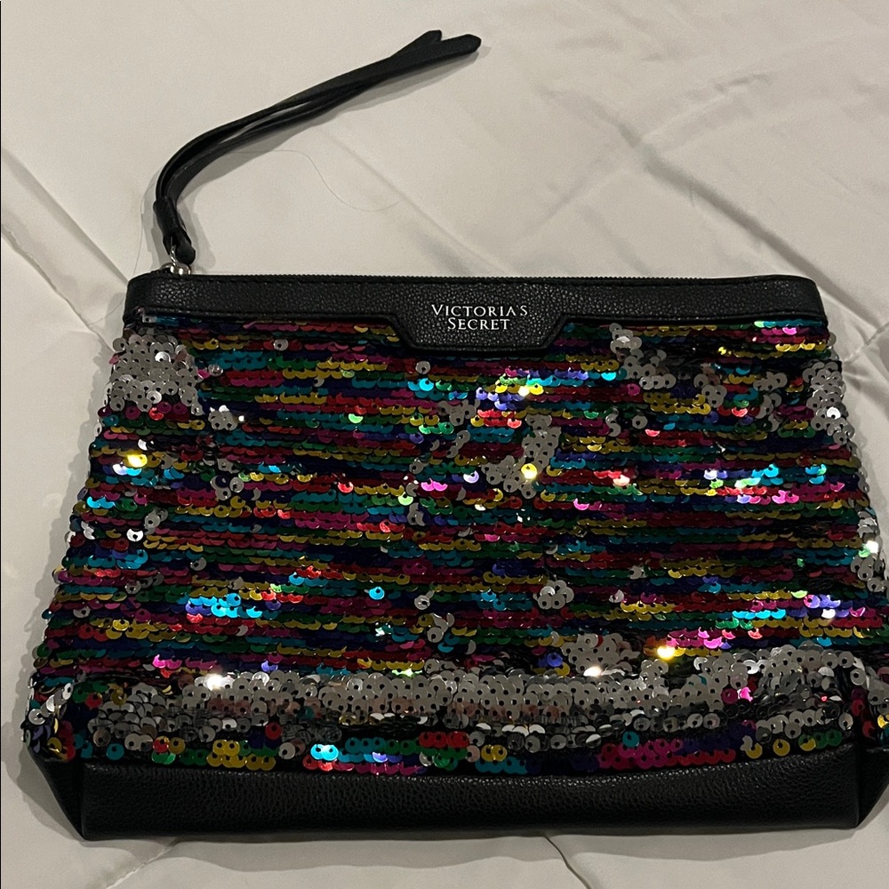 Victoria's Secret Multicolor Sequin Wristlet